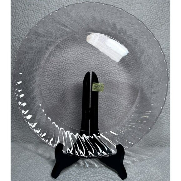 Arcoroc France 20 Piece Set Rosaline Swirling Pattern  Light Pink Vintage 1980s - Picture 11 of 16